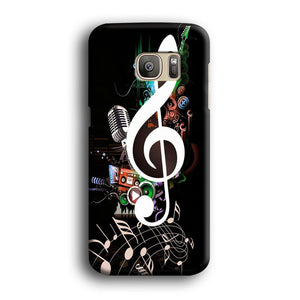 Music Art Colorfull 005 Samsung Galaxy S7 Edge Case