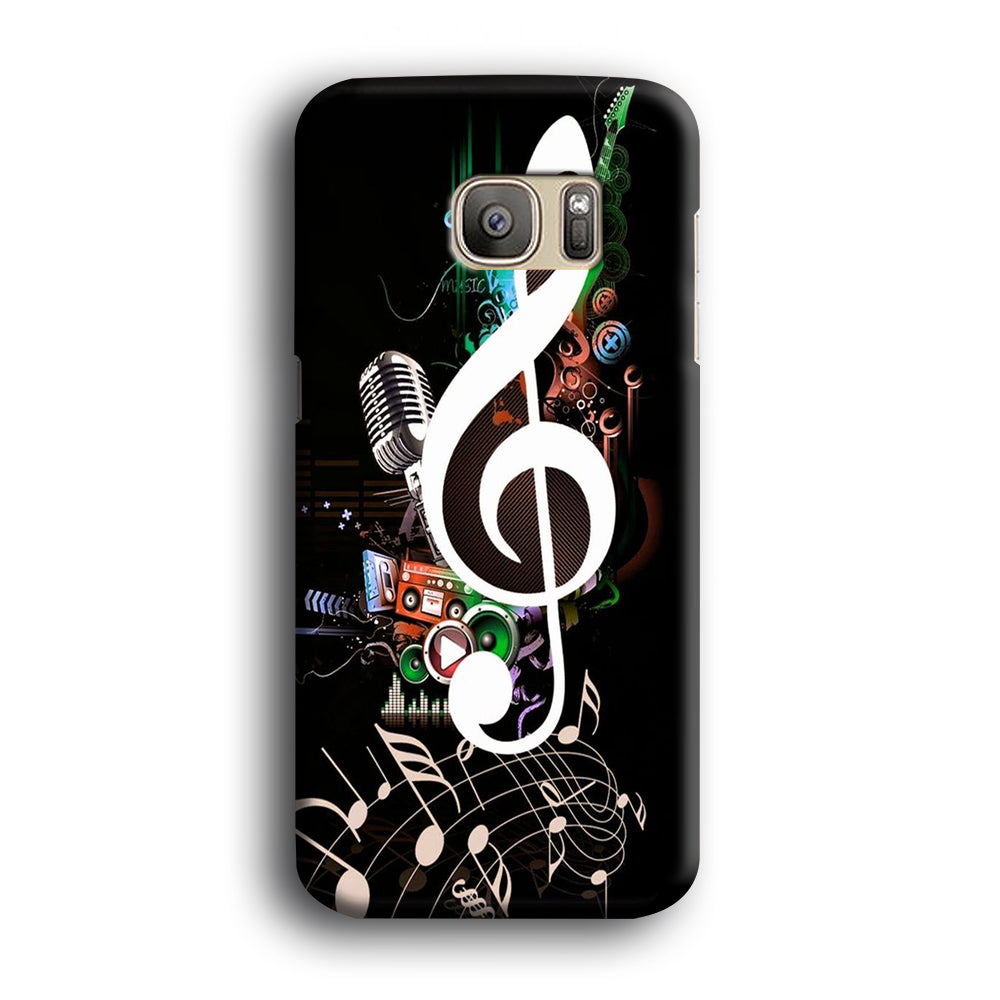 Music Art Colorfull 005 Samsung Galaxy S7 Case