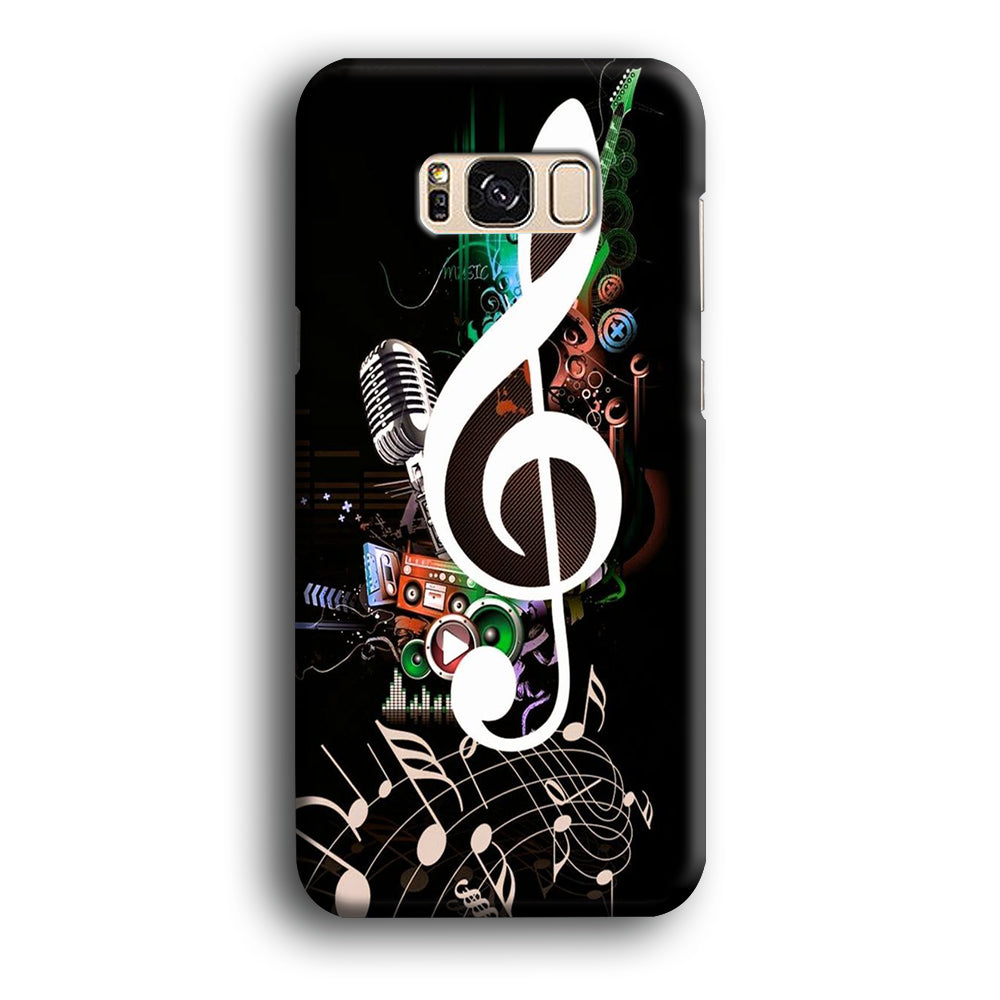 Music Art Colorfull 005 Samsung Galaxy S8 Case