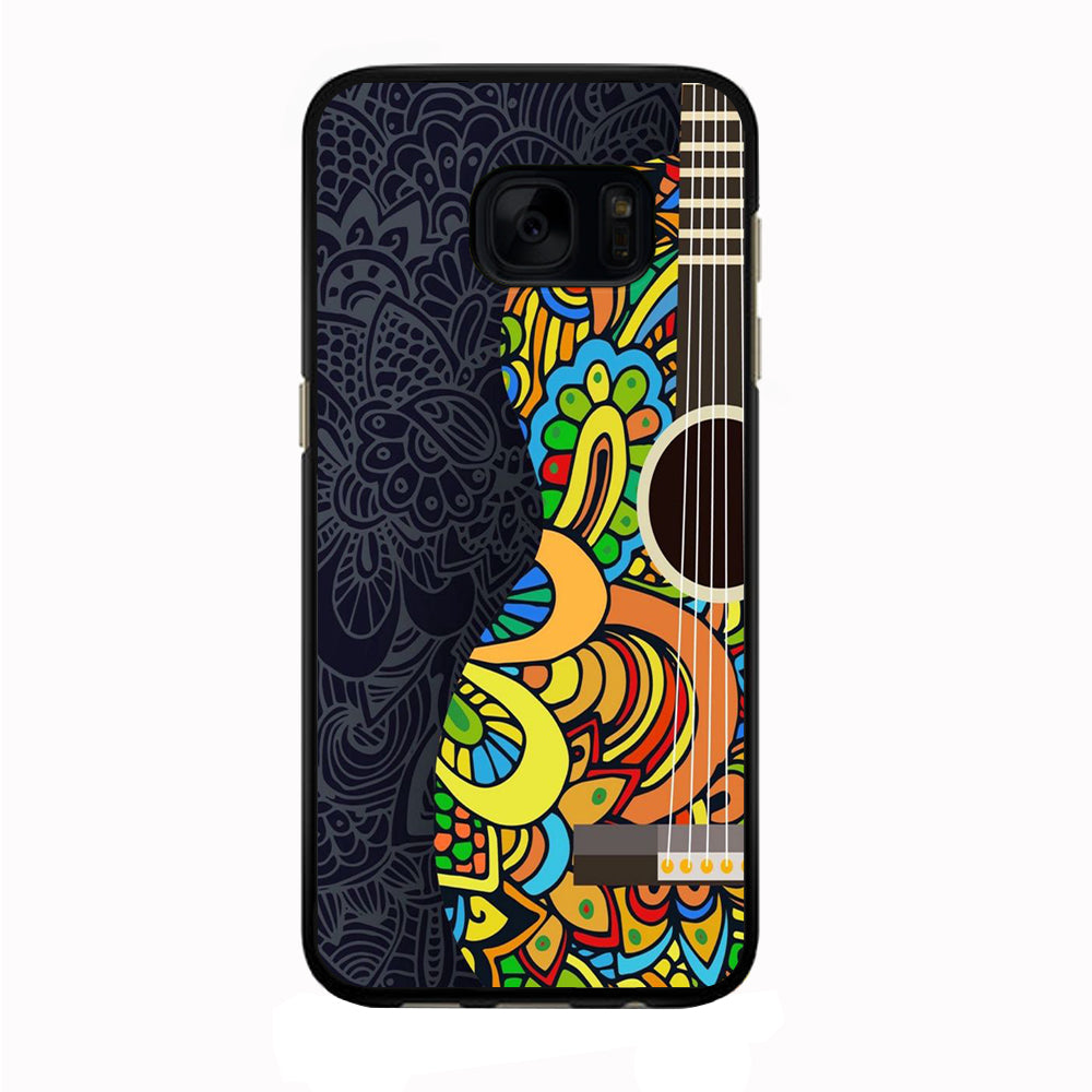 Music Guitar Art 001 Samsung Galaxy S7 Case