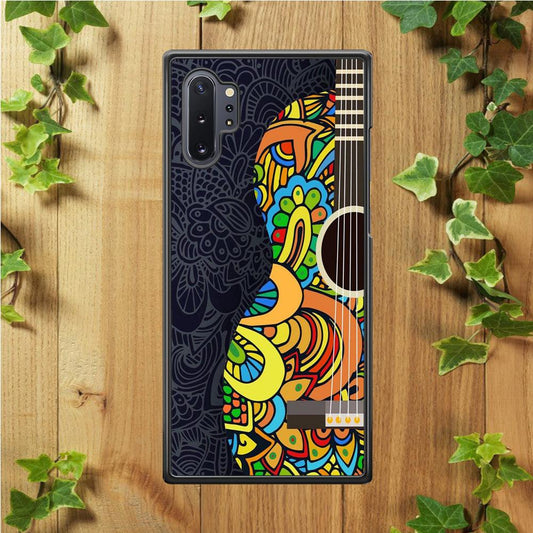 Music Guitar Art 001 Samsung Galaxy Note 10 Plus Case-Plastic / Full Wrap (3D Case)-Xtracase