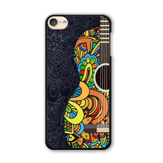 Music Guitar Art 001 iPod Touch 6 Case-Plastic / Full Wrap (3D Case)-Xtracase