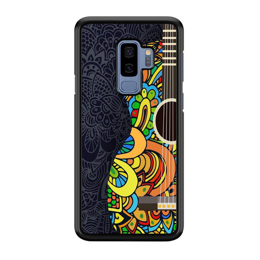 Music Guitar Art 001 Samsung Galaxy S9 Plus Case-Plastic / Full Wrap (3D Case)-Xtracase
