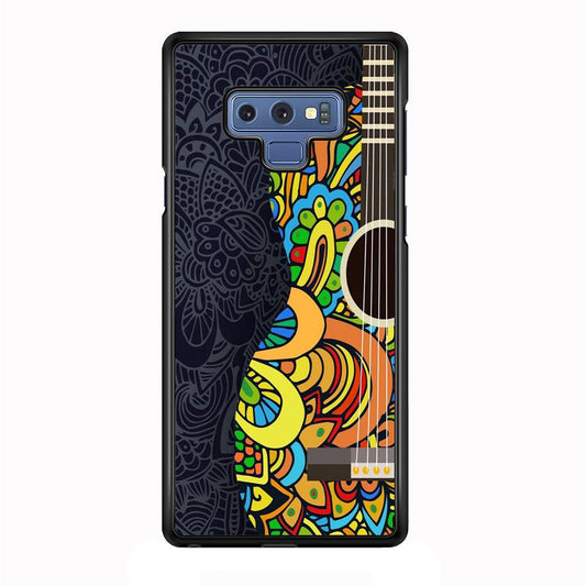 Music Guitar Art 001 Samsung Galaxy Note 9 Case-Plastic / Full Wrap (3D Case)-Xtracase