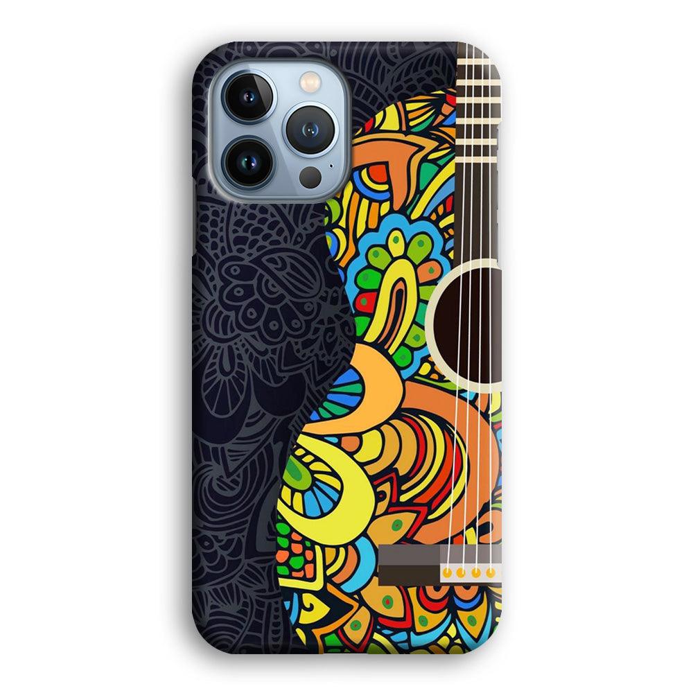 Music Guitar Art 001 iPhone 13 Pro Max Case-Plastic / Full Wrap (3D Case)-Xtracase