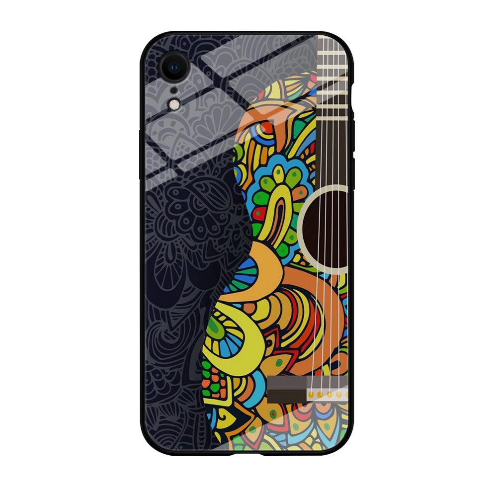 Music Guitar Art 001 iPhone XR Case-Tempered Glass Case-Xtracase