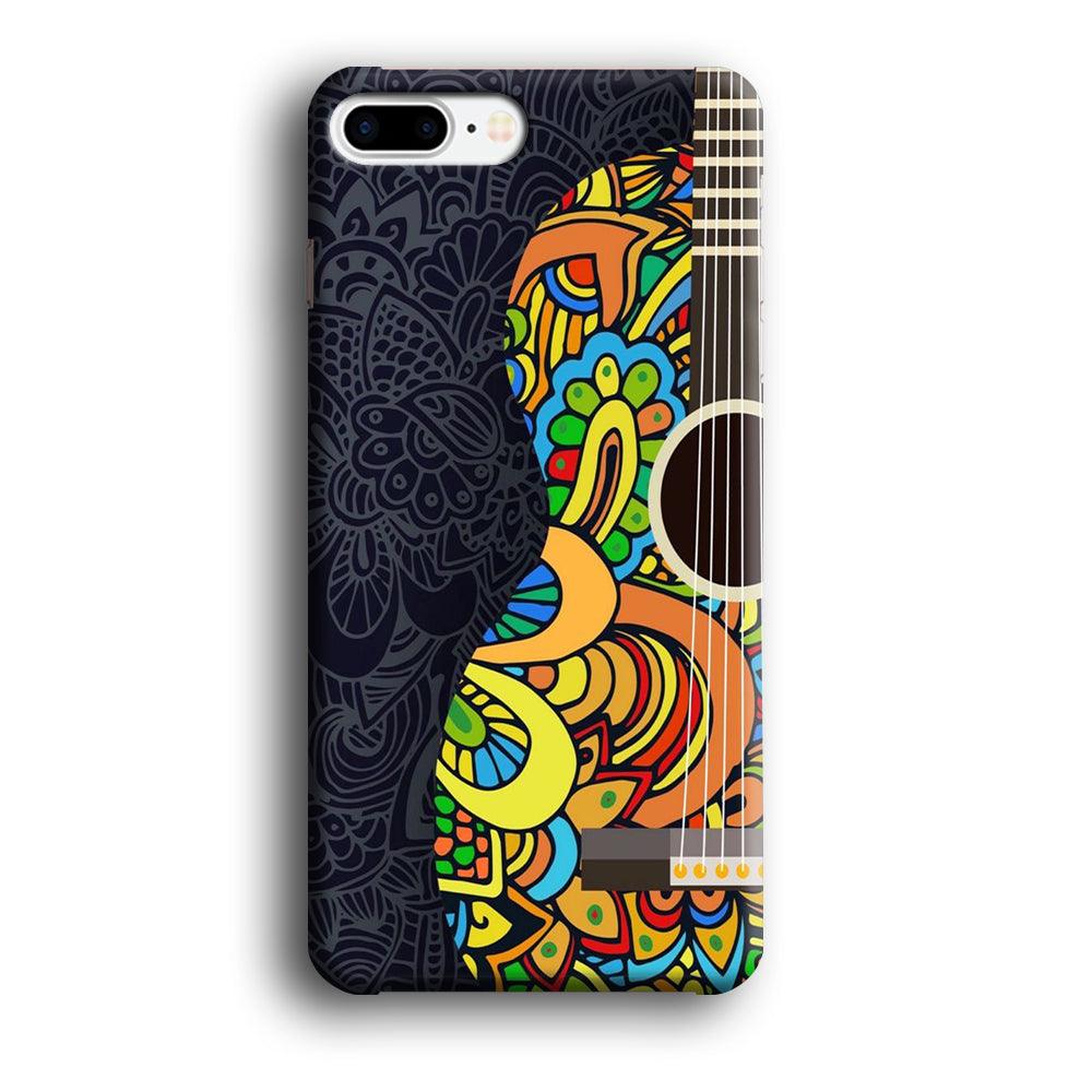 Music Guitar Art 001 iPhone 7 Plus Case-Plastic / Full Wrap (3D Case)-Xtracase