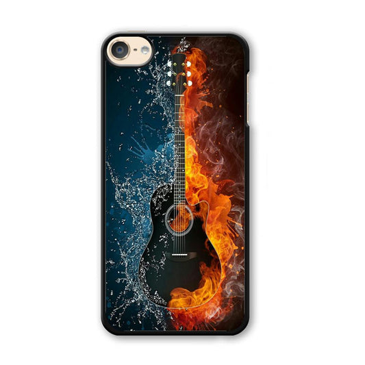 Music Guitar Art 002 iPod Touch 6 Case-Plastic / Full Wrap (3D Case)-Xtracase