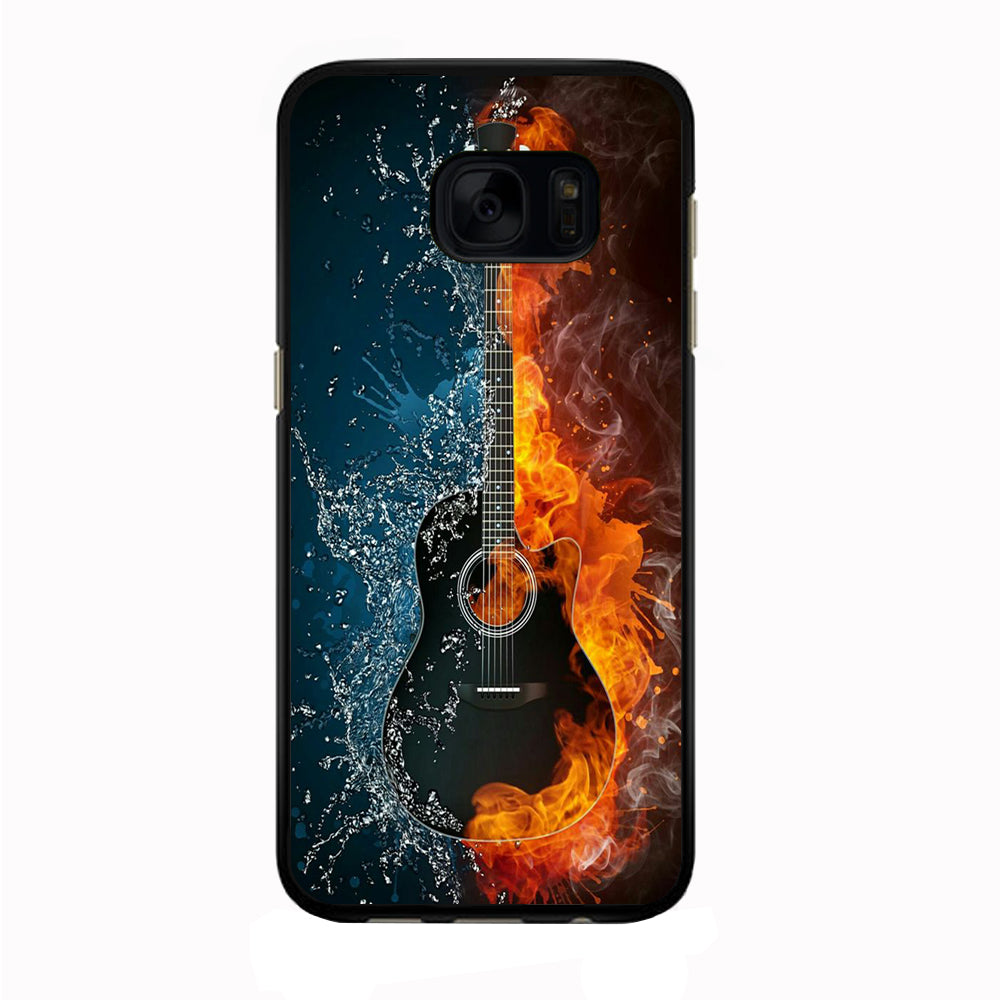 Music Guitar Art 002 Samsung Galaxy S7 Case