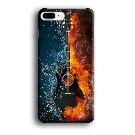 Music Art Colorfull 002 iPhone 7 Plus Case-Plastic / Full Wrap (3D Case)-Xtracase