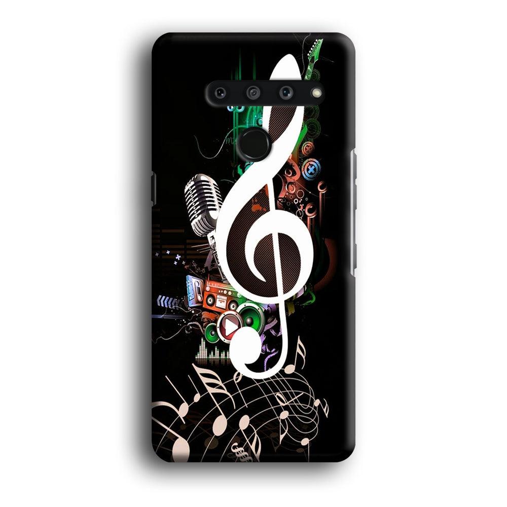 Music Art Colorfull 005 LG V50 3D Case-Xtracase