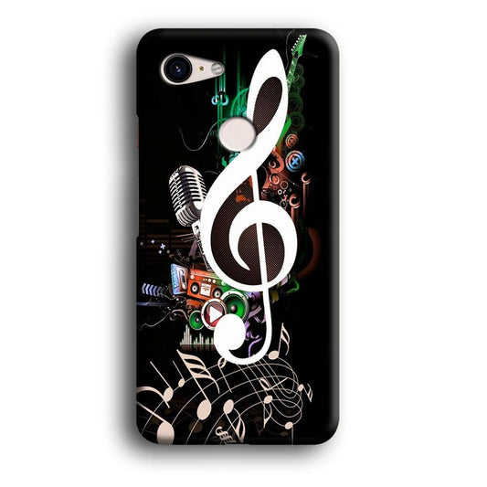 Music Art Colorfull 005 Google Pixel 3 3D Case-Xtracase