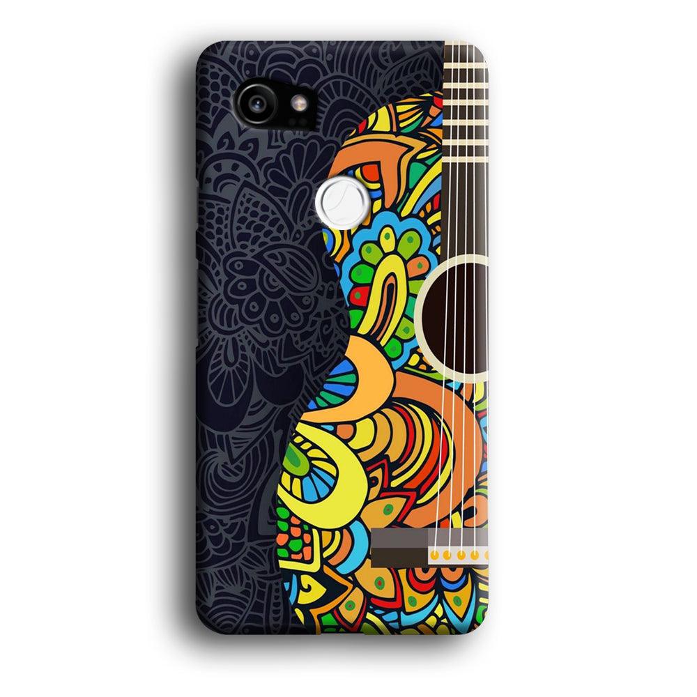 Music Guitar Art 001 Google Pixel 2 XL 3D Case-Xtracase