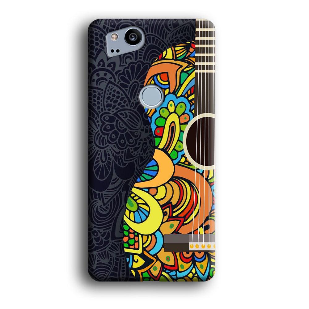 Music Guitar Art 001 Google Pixel 2 3D Case-Xtracase
