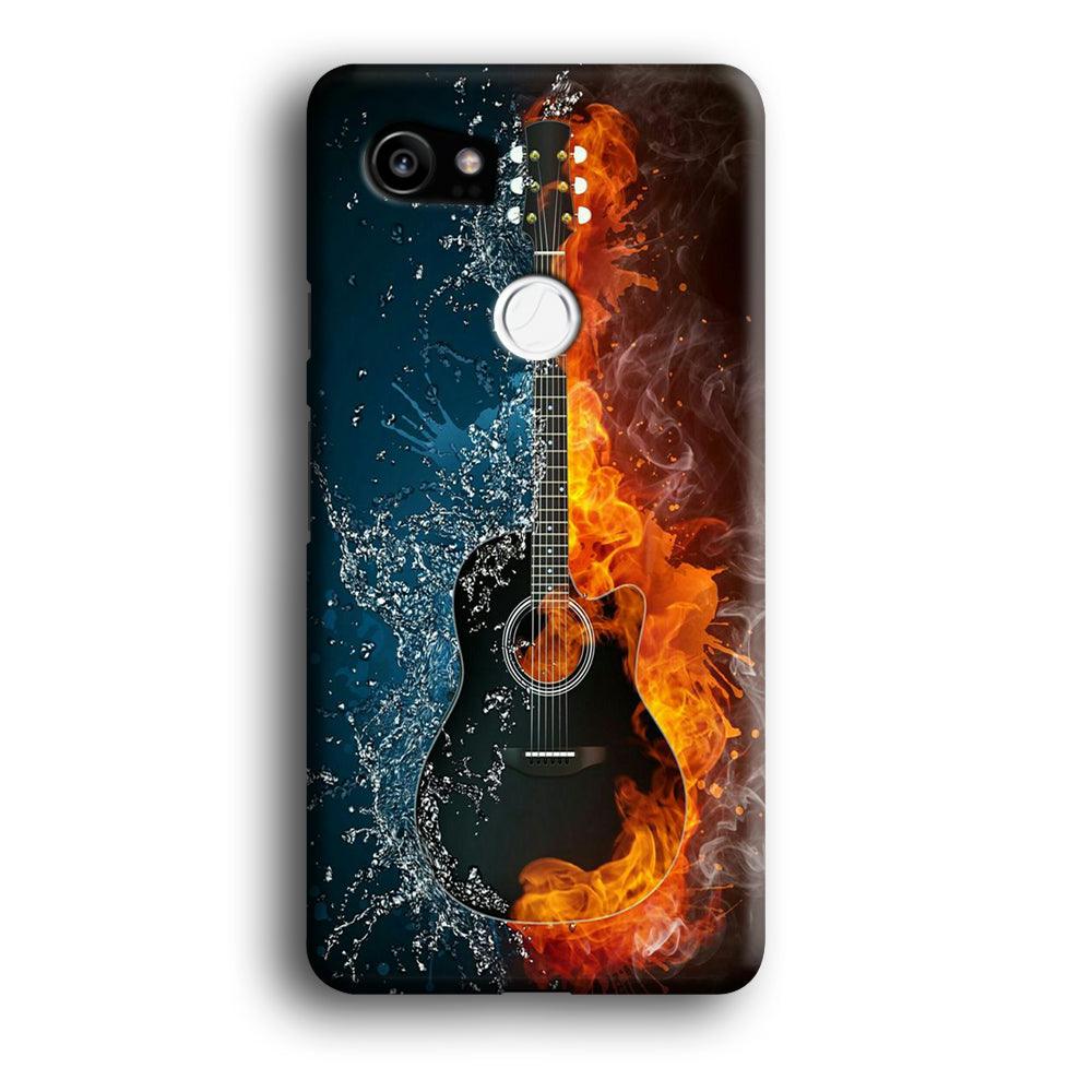 Music Guitar Art 002 Google Pixel 2 XL 3D Case-Xtracase