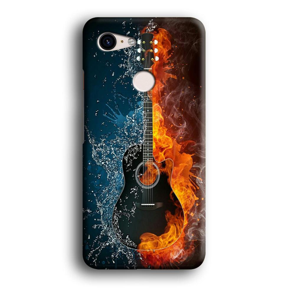 Music Guitar Art 002 Google Pixel 3 XL 3D Case-Xtracase