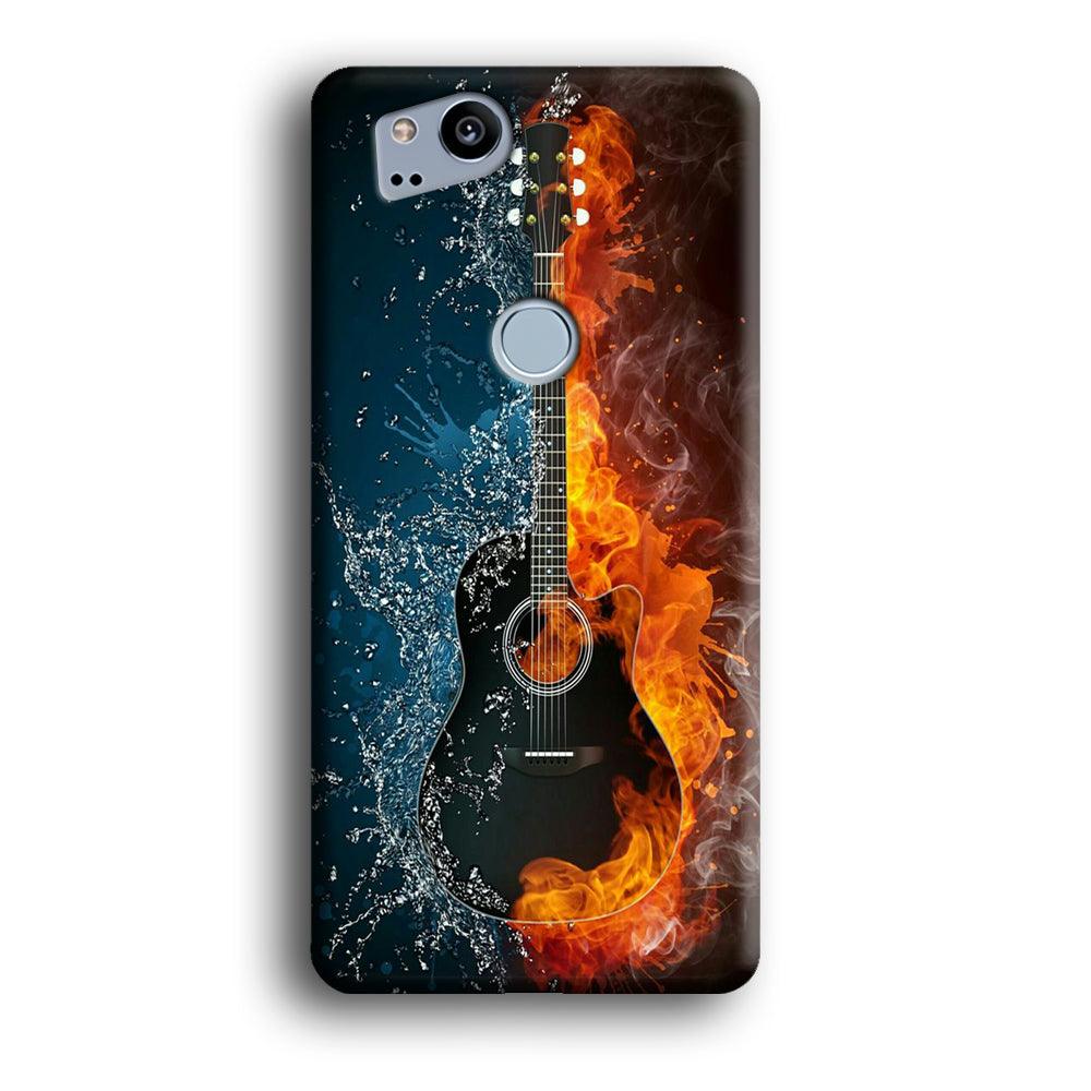 Music Guitar Art 002 Google Pixel 2 3D Case-Xtracase
