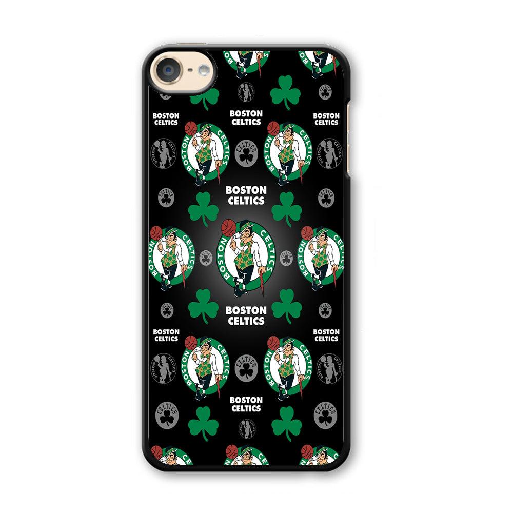 NBA Boston Celtic Basketball 001 iPod Touch 6 Case-Plastic / Full Wrap (3D Case)-Xtracase