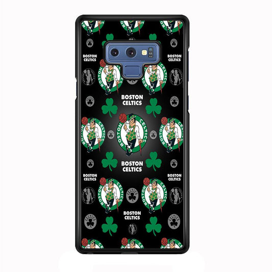 NBA Boston Celtic Basketball 001 Samsung Galaxy Note 9 Case-Plastic / Full Wrap (3D Case)-Xtracase