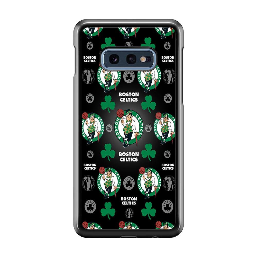 NBA Boston Celtic Basketball 001 Samsung Galaxy S10E Case-Plastic / Full Wrap (3D Case)-Xtracase