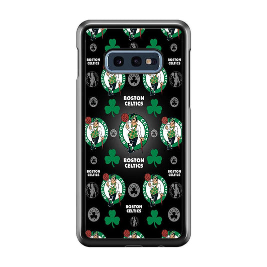 NBA Boston Celtic Basketball 001 Samsung Galaxy S10E Case-Plastic / Full Wrap (3D Case)-Xtracase