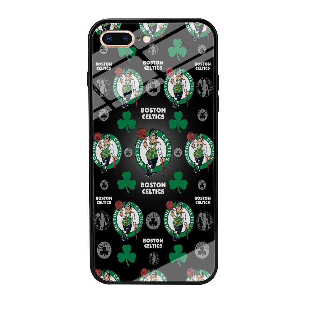 NBA Boston Celtic Basketball 001 iPhone 7 Plus Case-Tempered Glass Case-Xtracase