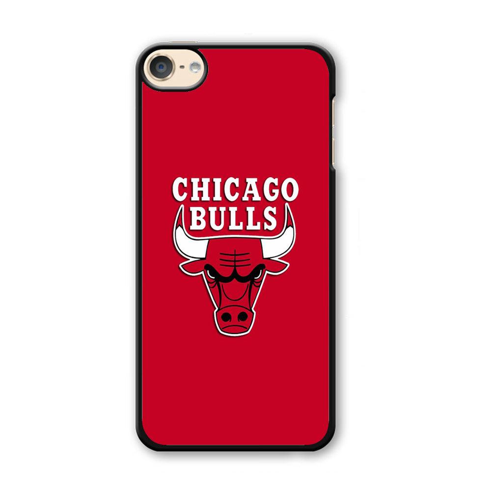 NBA Chicago Bulls Basketball 001 iPod Touch 6 Case-Plastic / Full Wrap (3D Case)-Xtracase