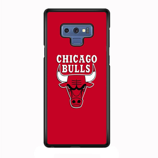 NBA Chicago Bulls Basketball 001 Samsung Galaxy Note 9 Case-Plastic / Full Wrap (3D Case)-Xtracase