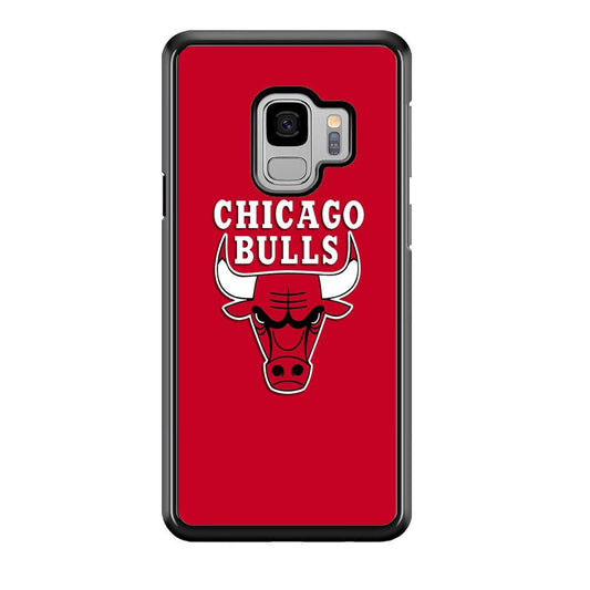 NBA Chicago Bulls Basketball 001 Samsung Galaxy S9 Case-Plastic / Full Wrap (3D Case)-Xtracase