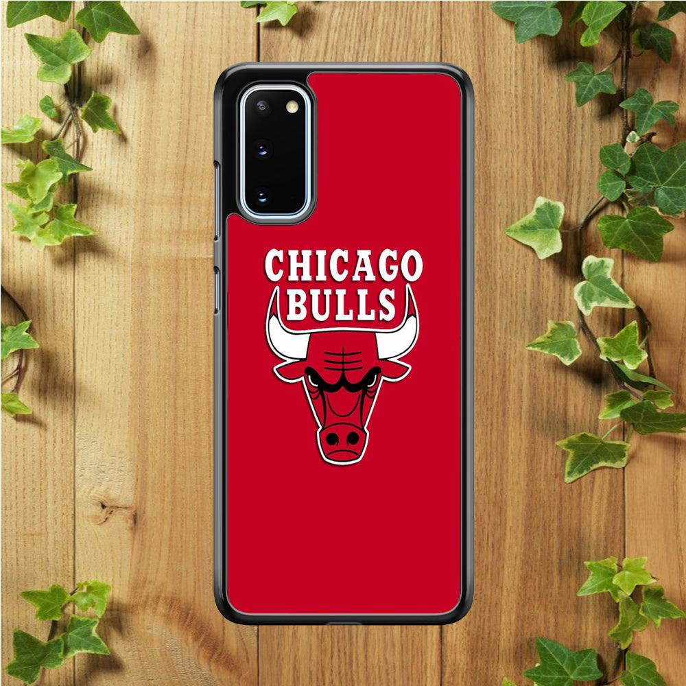 NBA Chicago Bulls Basketball 001 Samsung Galaxy S20 Case-Plastic / Full Wrap (3D Case)-Xtracase