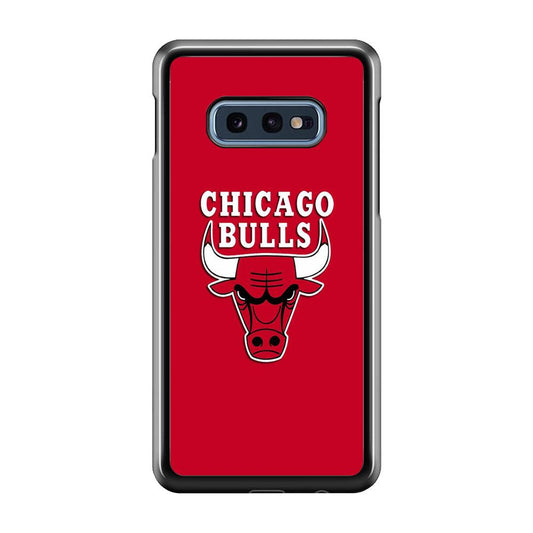 NBA Chicago Bulls Basketball 001 Samsung Galaxy S10E Case-Plastic / Full Wrap (3D Case)-Xtracase