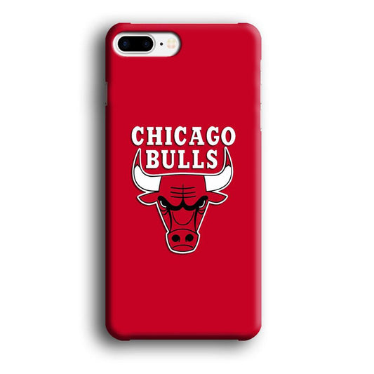 NBA Chicago Bulls Basketball 001 iPhone 7 Plus Case-Plastic / Full Wrap (3D Case)-Xtracase