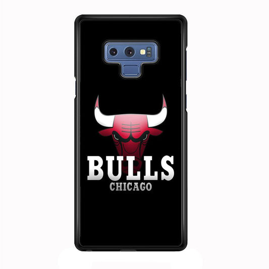 NBA Chicago Bulls Basketball 002 Samsung Galaxy Note 9 Case-Plastic / Full Wrap (3D Case)-Xtracase