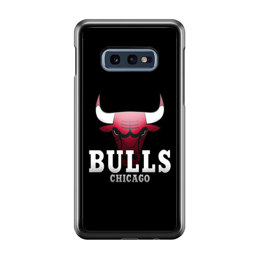 NBA Chicago Bulls Basketball 002 Samsung Galaxy S10E Case-Plastic / Full Wrap (3D Case)-Xtracase
