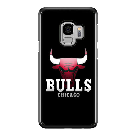 NBA Chicago Bulls Basketball 002 Samsung Galaxy S9 Case-Plastic / Full Wrap (3D Case)-Xtracase