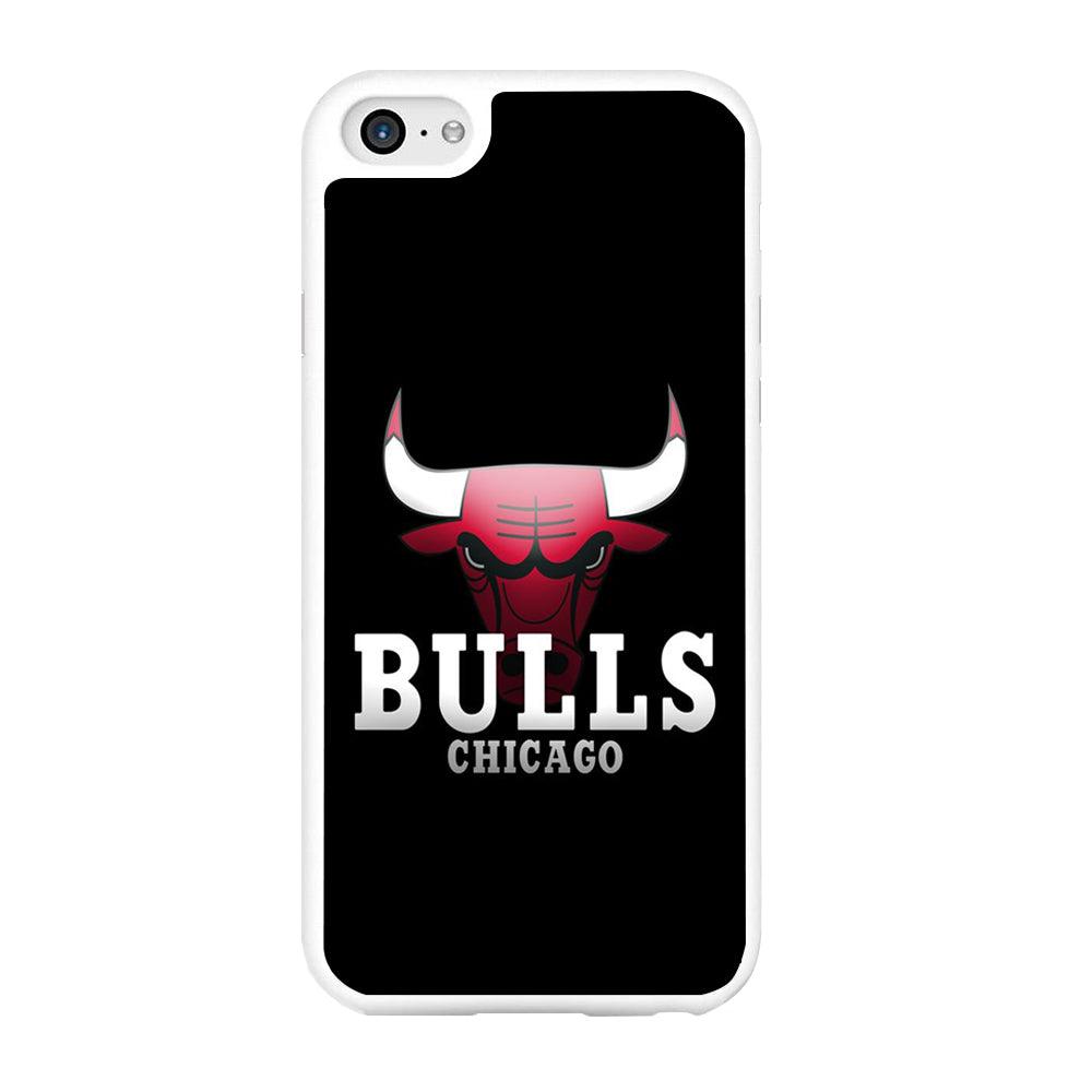 NBA Chicago Bulls Basketball 002 iPhone 6 | 6s Case-Rubber / White (2D Case)-Xtracase