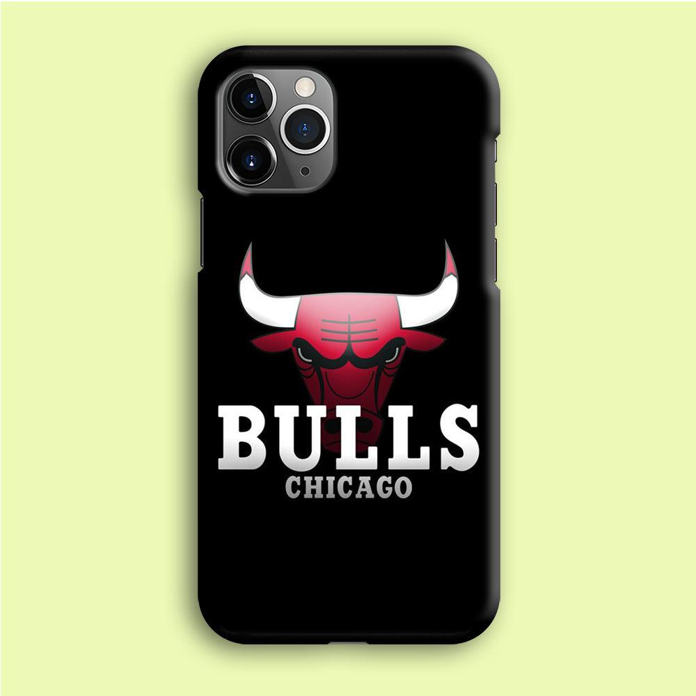 NBA Chicago Bulls Basketball 002 iPhone 12 Pro Max Case-Plastic / Full Wrap (3D Case)-Xtracase