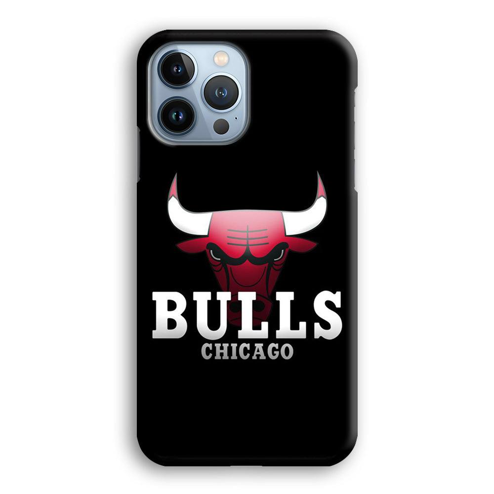 NBA Chicago Bulls Basketball 002 iPhone 13 Pro Case-Plastic / Full Wrap (3D Case)-Xtracase