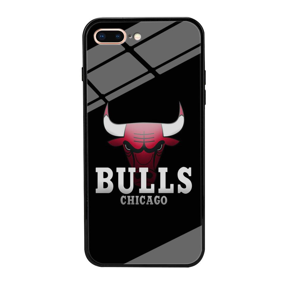 NBA Chicago Bulls Basketball 002 iPhone 7 Plus Case-Tempered Glass Case-Xtracase