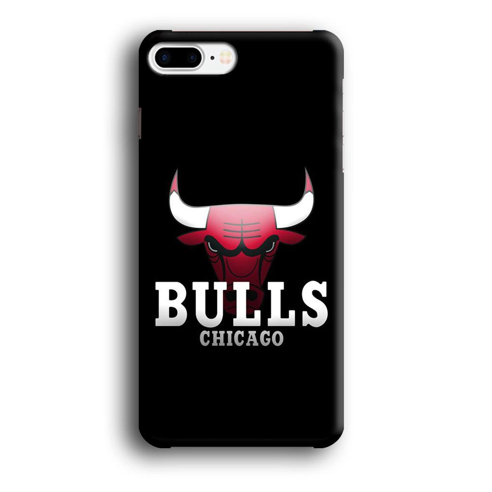 NBA Chicago Bulls Basketball 002 iPhone 7 Plus Case-Plastic / Full Wrap (3D Case)-Xtracase