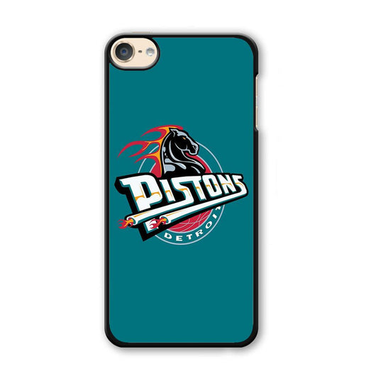 NBA Detroit Pistons Basketball 001 iPod Touch 6 Case-Plastic / Full Wrap (3D Case)-Xtracase