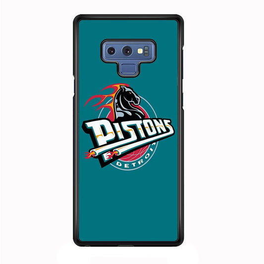 NBA Detroit Pistons Basketball 001 Samsung Galaxy Note 9 Case-Plastic / Full Wrap (3D Case)-Xtracase
