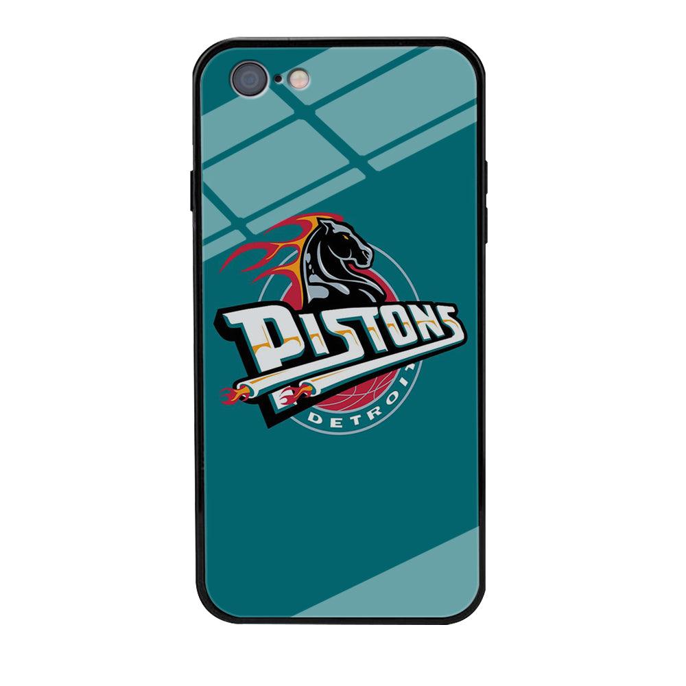 NBA Detroit Pistons Basketball 001 iPhone 6 | 6s Case-Tempered Glass Case-Xtracase