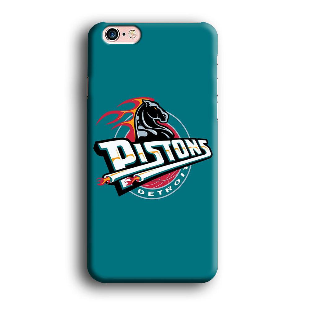 NBA Detroit Pistons Basketball 001 iPhone 6 | 6s Case-Plastic / Full Wrap (3D Case)-Xtracase