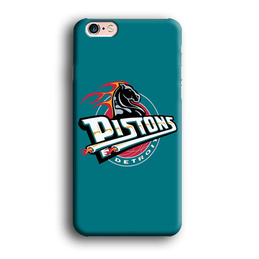 NBA Detroit Pistons Basketball 001 iPhone 6 | 6s Case-Plastic / Full Wrap (3D Case)-Xtracase