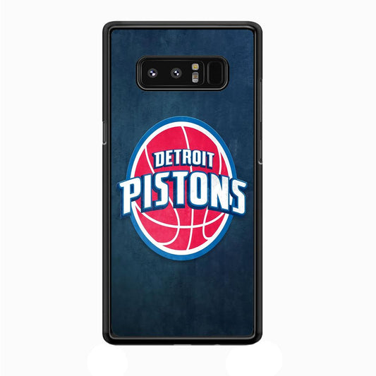 NBA Detroit Pistons Basketball 002 Samsung Galaxy Note 8 Case-Plastic / Full Wrap (3D Case)-Xtracase
