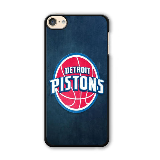 NBA Detroit Pistons Basketball 002 iPod Touch 6 Case-Plastic / Full Wrap (3D Case)-Xtracase