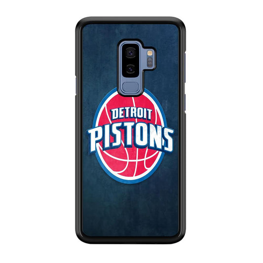 NBA Detroit Pistons Basketball 002 Samsung Galaxy S9 Plus Case-Plastic / Full Wrap (3D Case)-Xtracase
