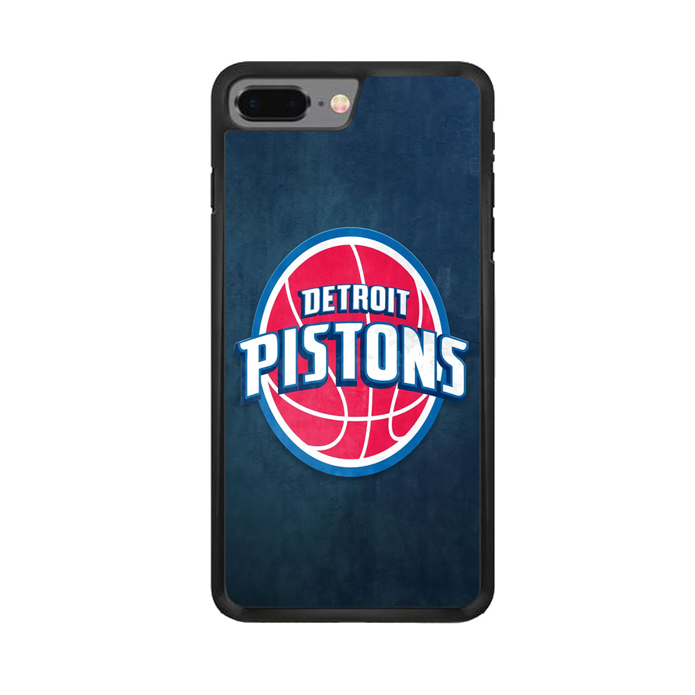 NBA Detroit Pistons Basketball 002 iPhone 8 Plus Case