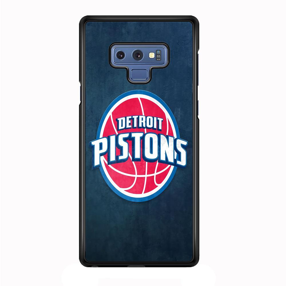 NBA Detroit Pistons Basketball 002 Samsung Galaxy Note 9 Case-Plastic / Full Wrap (3D Case)-Xtracase